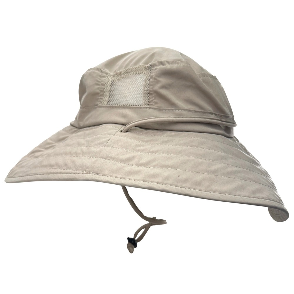 Sun Protection Zone Adult Booney Unisex Adult Tan UPF 50+ Wide Brim Safari Hat